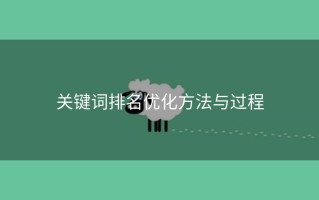 关键词排名优化方法与过程