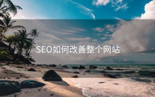 SEO如何改善整个网站