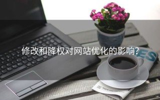 修改和降权对网站优化的影响？