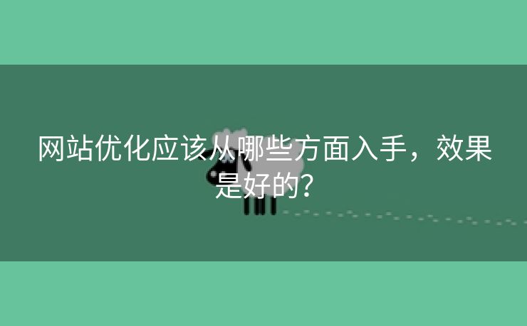 网站优化应该从哪些方面入手，效果是好的？-第1张图片-慧达站长工具