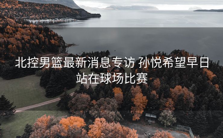 北控男篮最新消息专访 孙悦希望早日站在球场比赛
