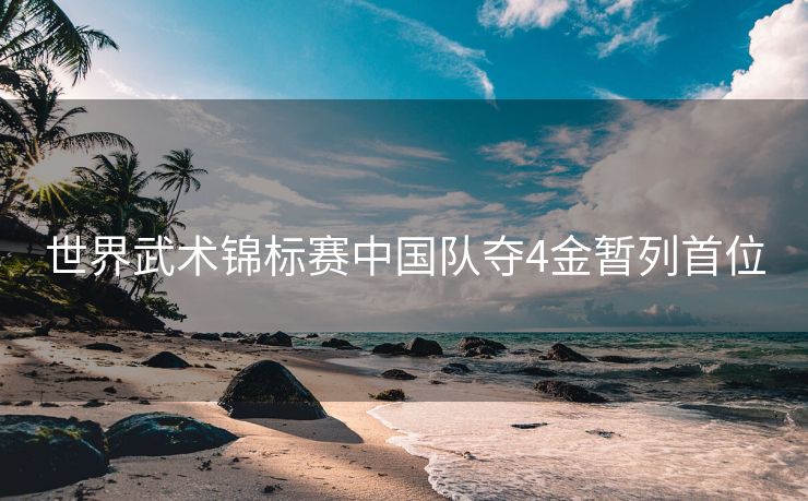 世界武术锦标赛中国队夺4金暂列首位