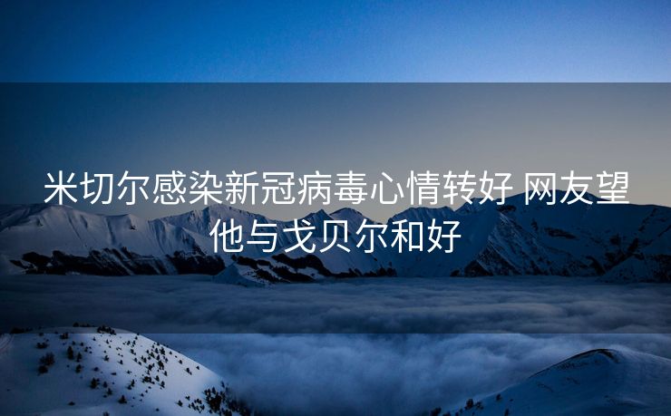 米切尔感染新冠病毒心情转好 网友望他与戈贝尔和好