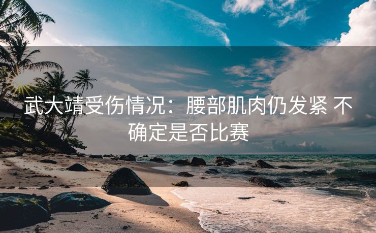 武大靖受伤情况：腰部肌肉仍发紧 不确定是否比赛