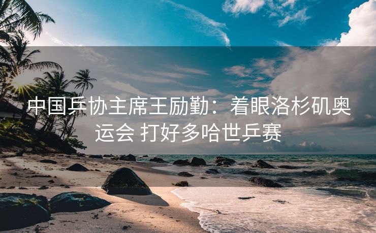 中国乒协主席王励勤：着眼洛杉矶奥运会 打好多哈世乒赛