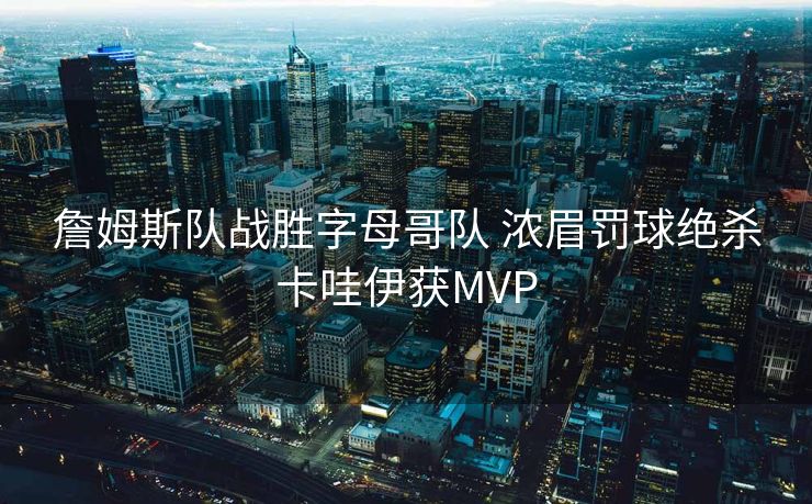 詹姆斯队战胜字母哥队 浓眉罚球绝杀卡哇伊获MVP