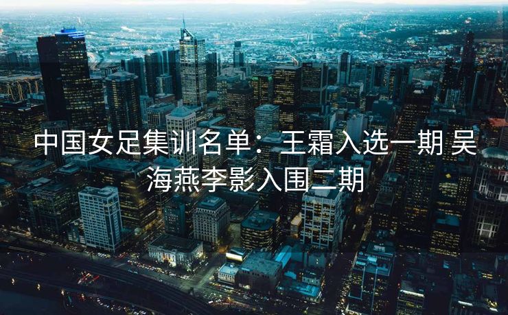 中国女足集训名单：王霜入选一期 吴海燕李影入围二期