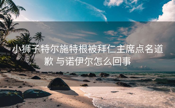 小狮子特尔施特根被拜仁主席点名道歉 与诺伊尔怎么回事