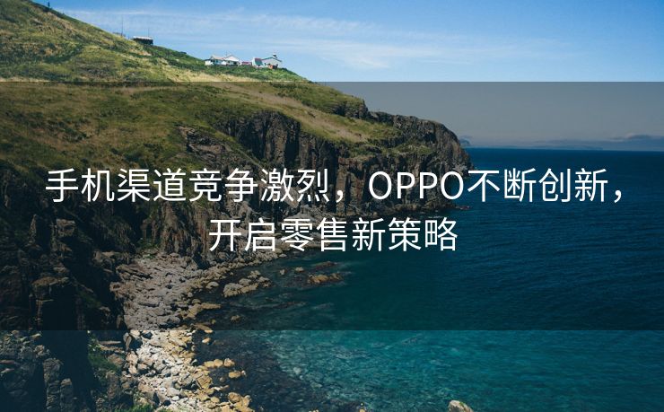 手机渠道竞争激烈，OPPO不断创新，开启零售新策略