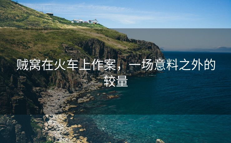 贼窝在火车上作案，一场意料之外的较量