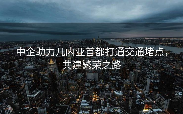 中企助力几内亚首都打通交通堵点，共建繁荣之路