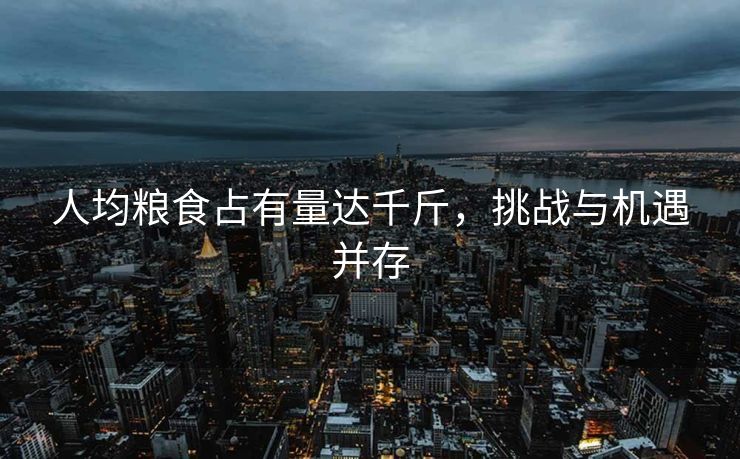 人均粮食占有量达千斤，挑战与机遇并存
