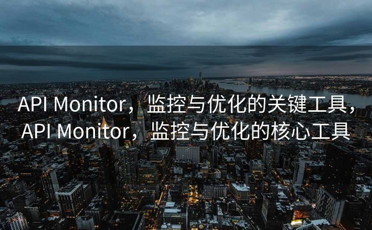 API Monitor，监控与优化的关键工具，API Monitor，监控与优化的核心工具