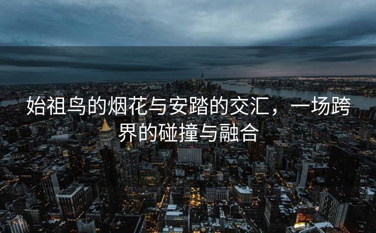 始祖鸟的烟花与安踏的交汇，一场跨界的碰撞与融合
