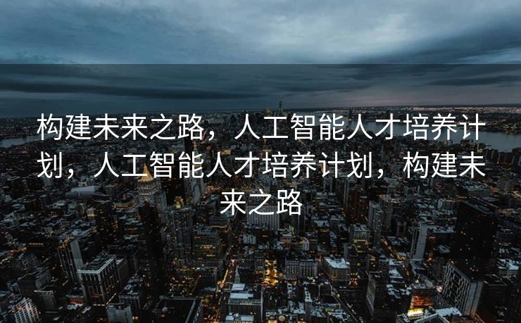 构建未来之路，人工智能人才培养计划，人工智能人才培养计划，构建未来之路