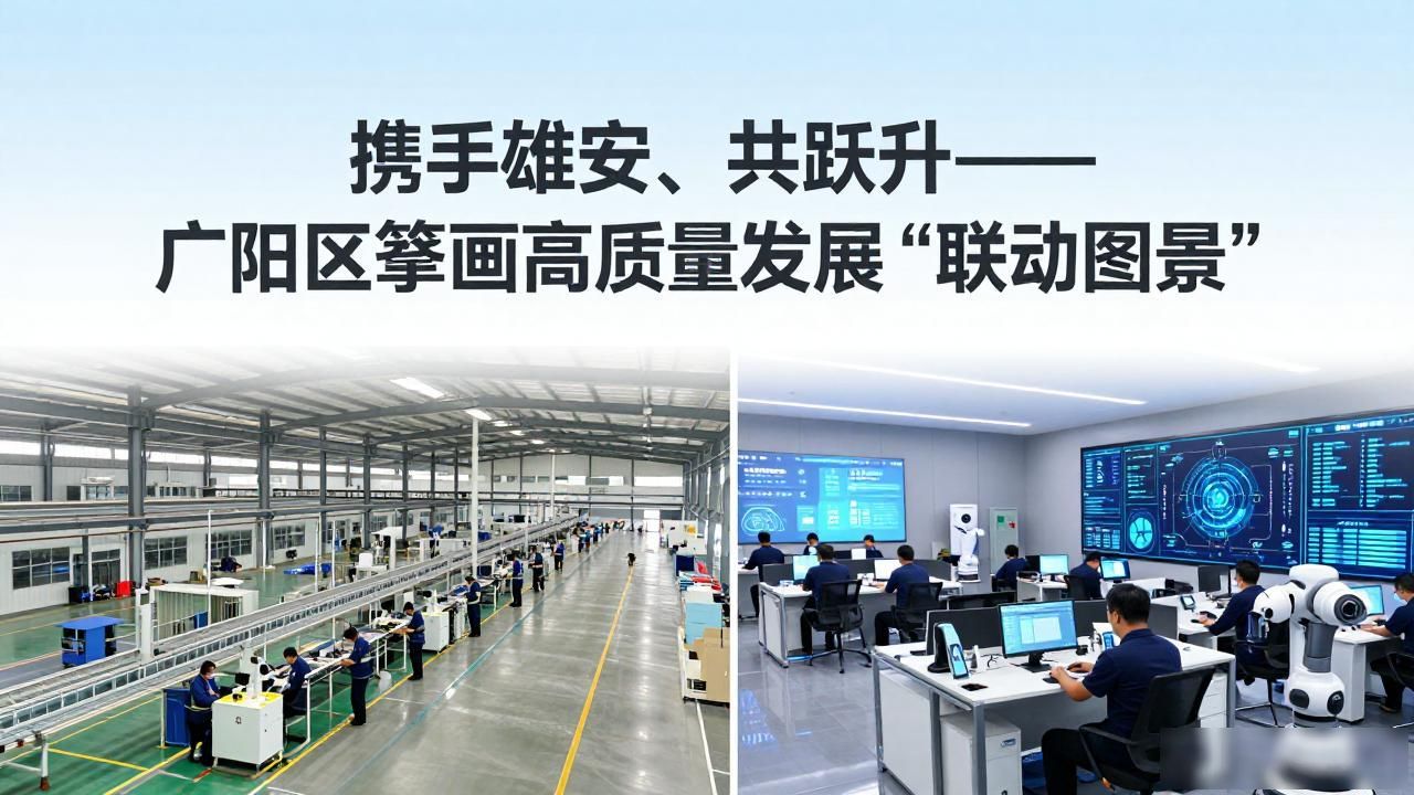 携手雄安、共跃升——广阳区擘画高质量发展“联动图景”