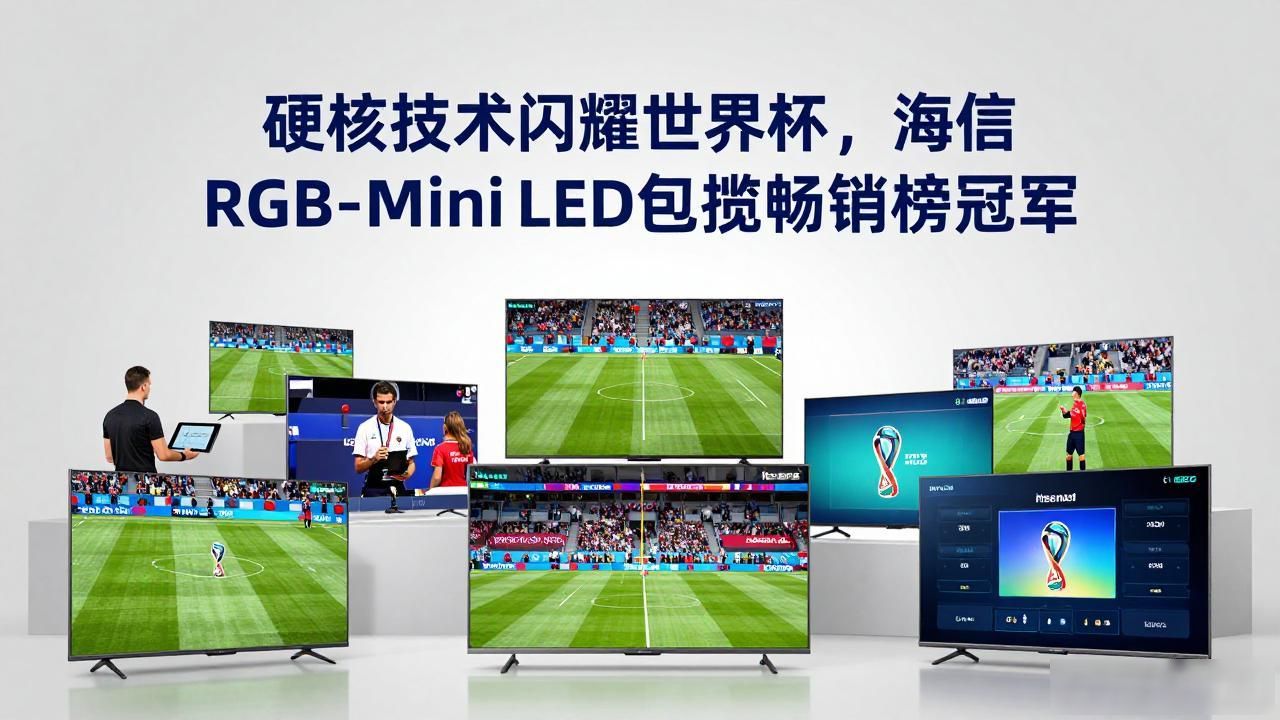 硬核技术闪耀世界杯，海信RGB-Mini LED包揽畅销榜冠军