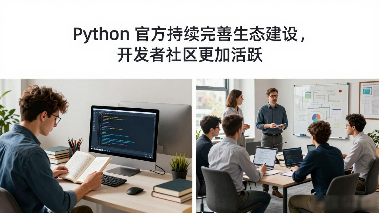 Python 官方持续完善生态建设，开发者社区更加活跃