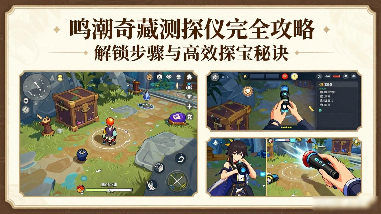 鸣潮奇藏测探仪完全攻略 解锁步骤与高效探宝秘诀