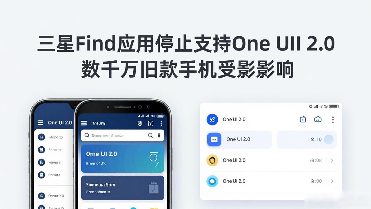 三星Find应用停止支持One UI 2.0 数千万旧款手机受影响