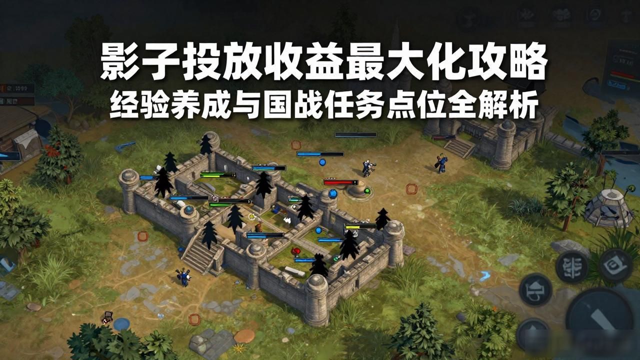 影子投放收益最大化攻略 经验养成与国战任务点位全解析