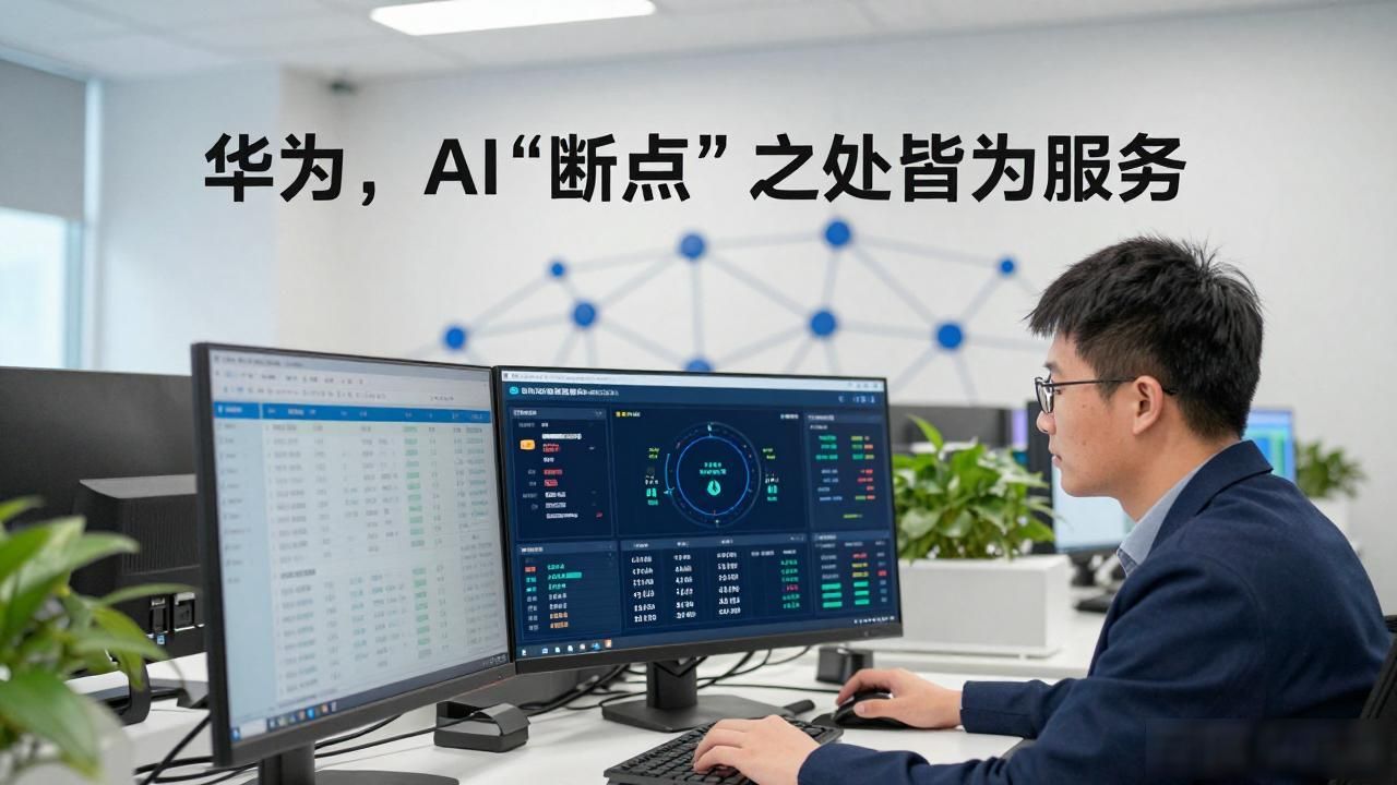 华为，AI“断点”之处皆为服务