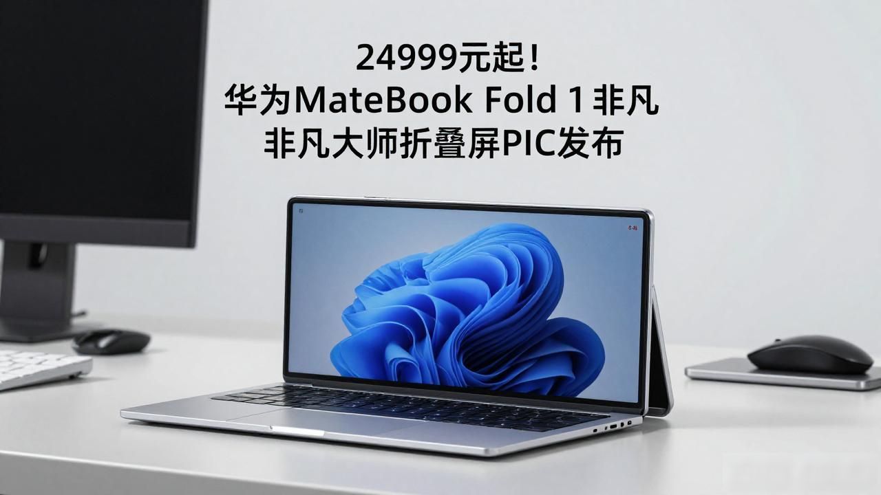 24999元起!华为MateBook Fold非凡大师折叠屏PC发布