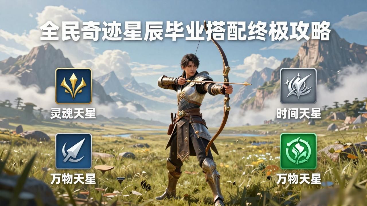 全民奇迹星辰毕业搭配终极攻略 三套体系轻松制霸全场景