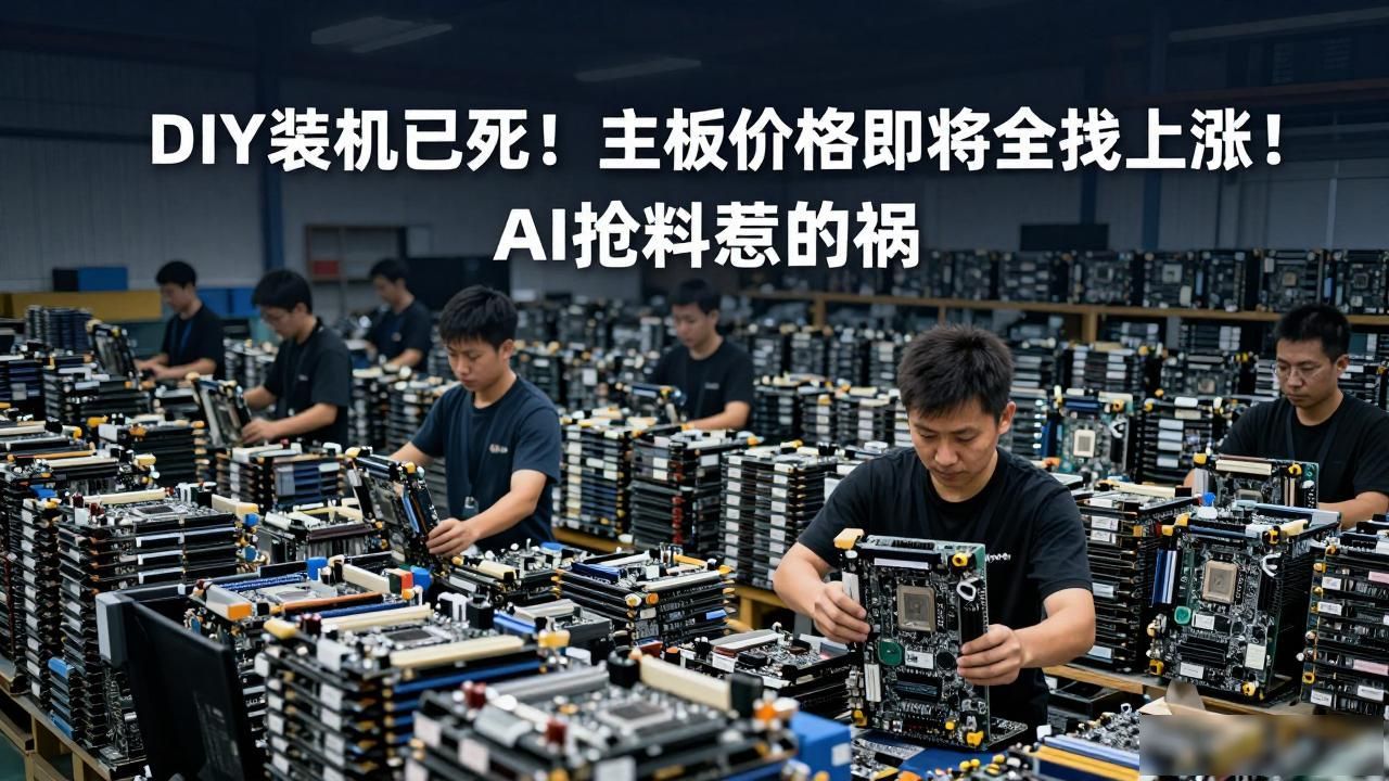 DIY装机已死！主板价格即将全线上涨！AI抢料惹的祸