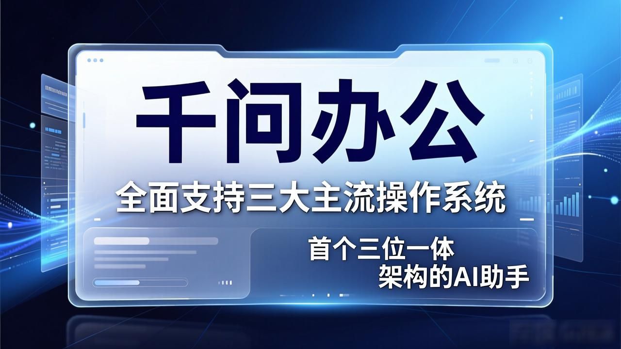 “千问办公”上架鸿蒙电脑应用市场，全面支持三大主流操作系统
