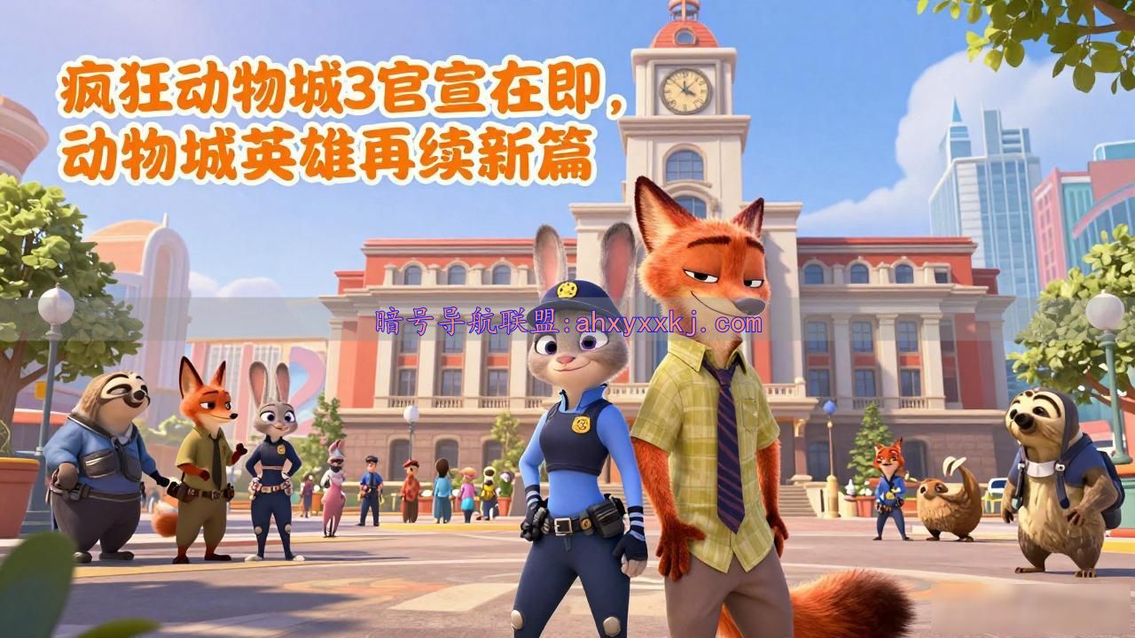 疯狂动物城3官宣在即，动物城英雄再续新篇