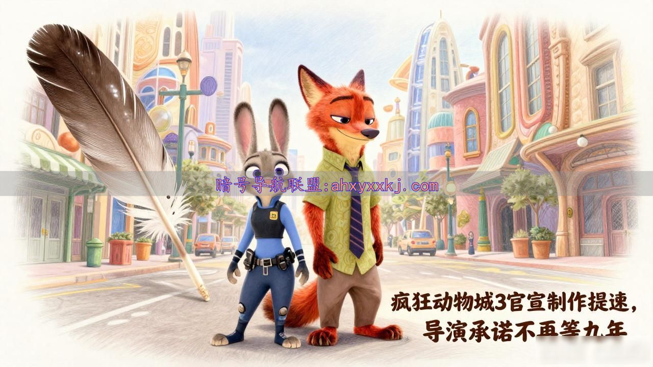 疯狂动物城3官宣制作提速，导演承诺不再等九年