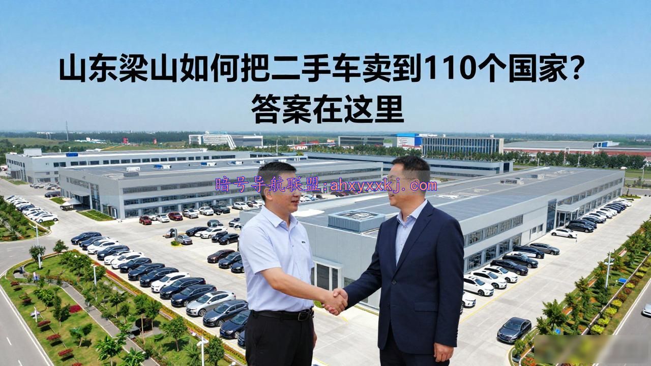 山东梁山如何把二手车卖到110个国家？答案在这里