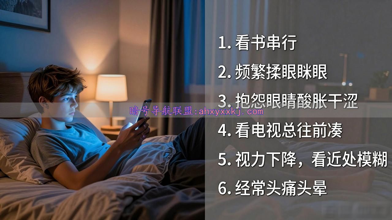 关灯侧躺刷手机，毁眼失明风险高，你还在做吗？