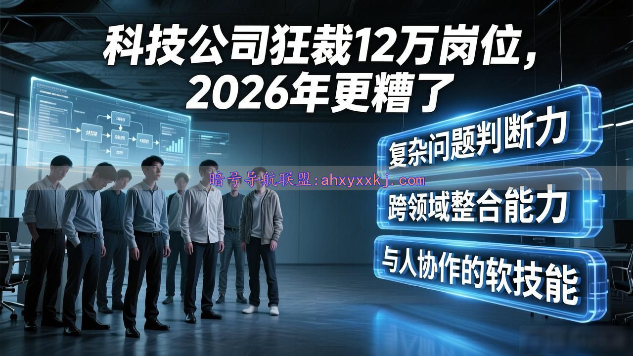 科技公司狂裁12万岗位，2026年更糟了