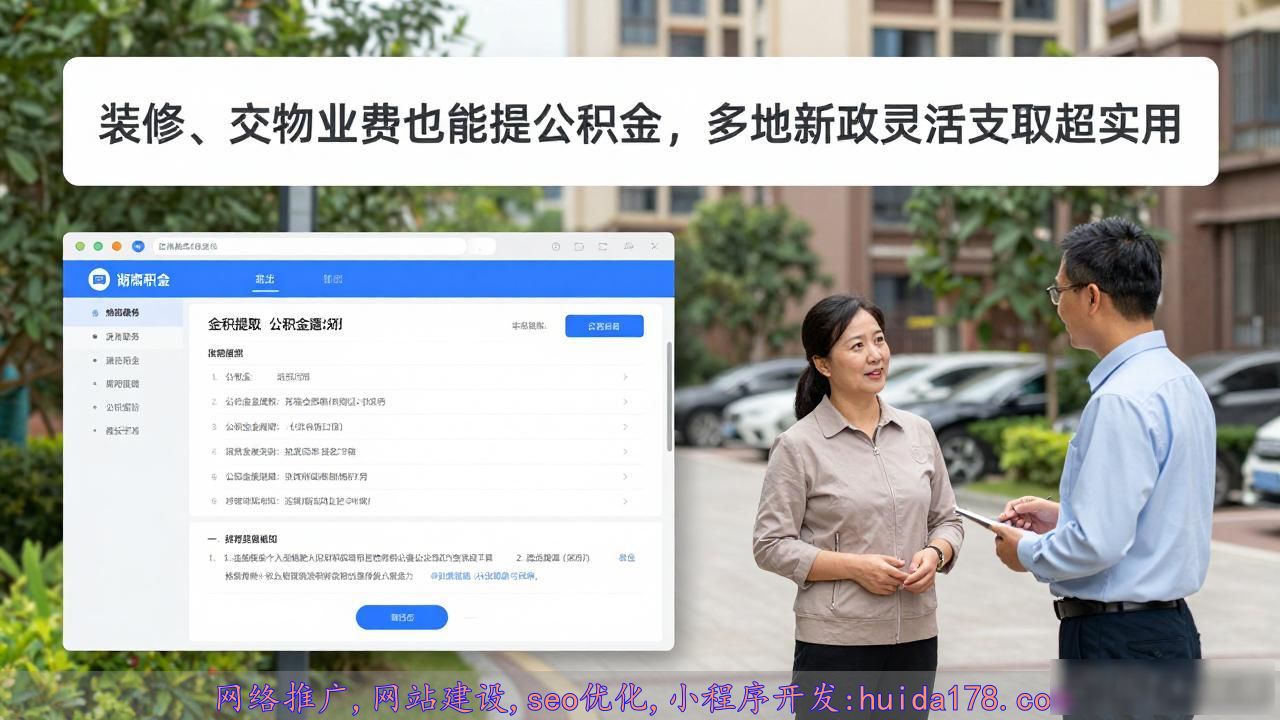 装修、交物业费也能提公积金，多地新政灵活支取超实用