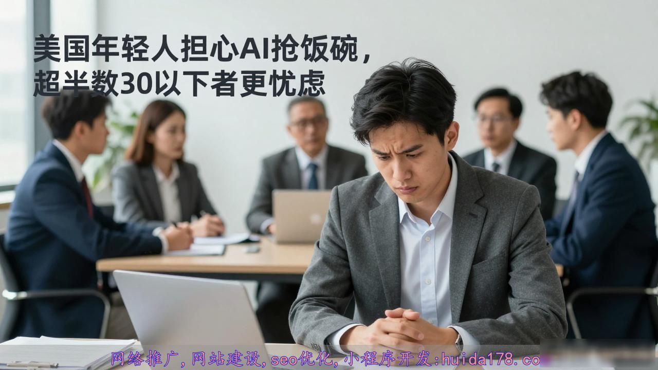 美国年轻人担心AI抢饭碗，超半数30岁以下者更忧虑