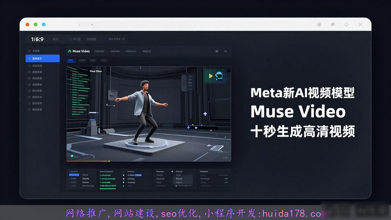 Meta新AI视频模型Muse Video 十秒生成高清视频 邀请测试中