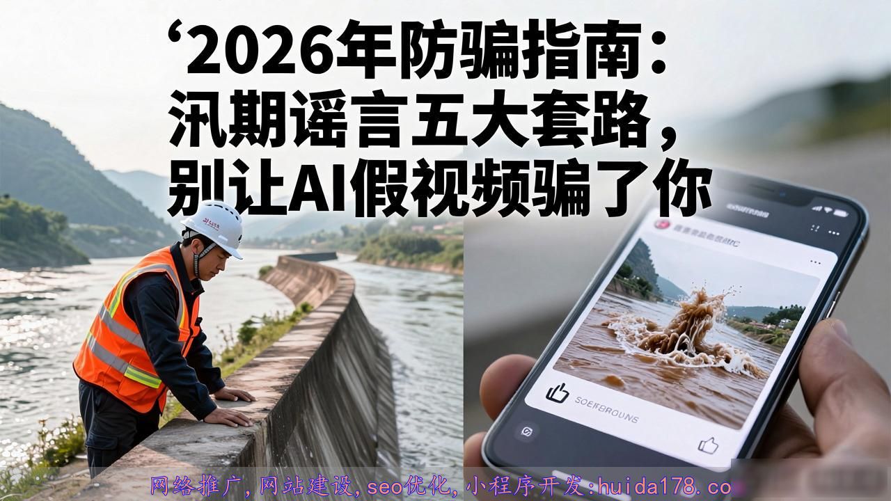 2026年汛期网络谣言治理_AI虚假视频防汛救灾危害_2026年涉汛谣言大起底