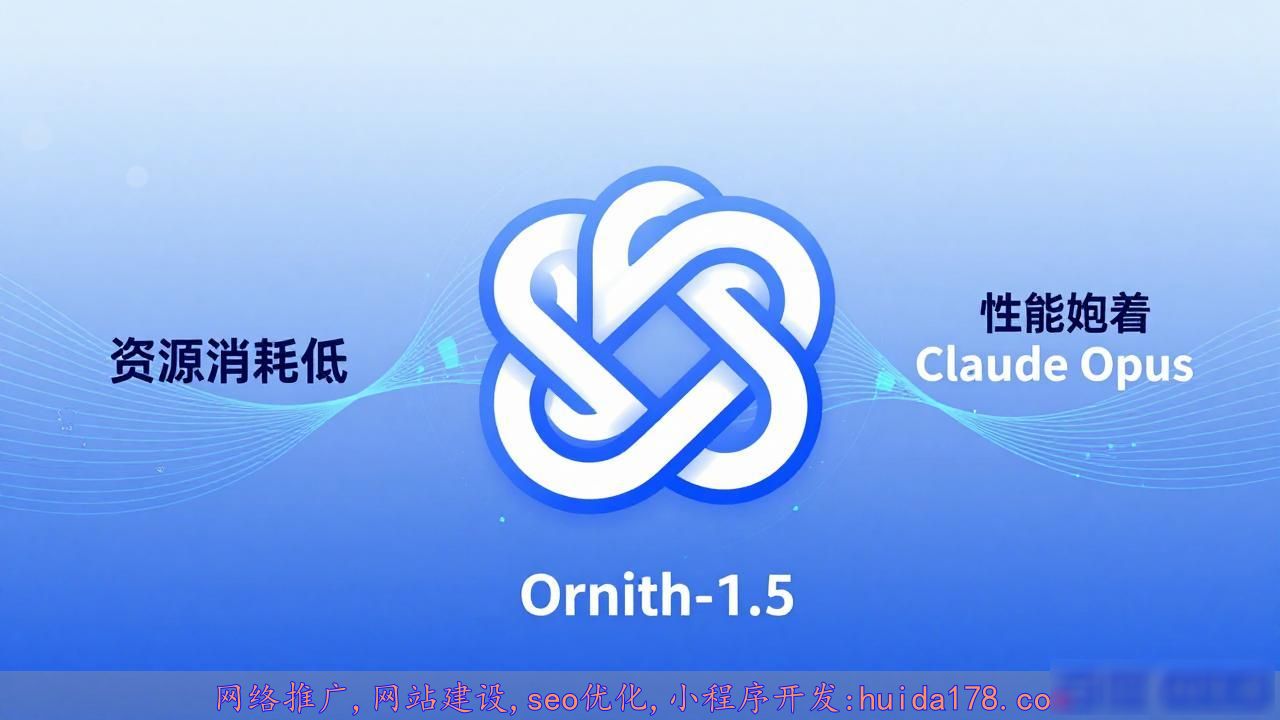 开源AI模型Ornith-1.5发布 397B参数性能媲美Claude Opus 4.8