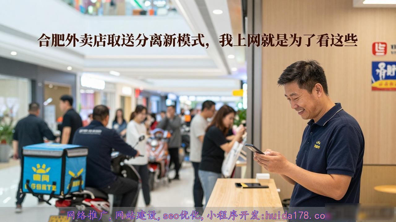 合肥外卖店取送分离新模式，我上网就是为了看这些