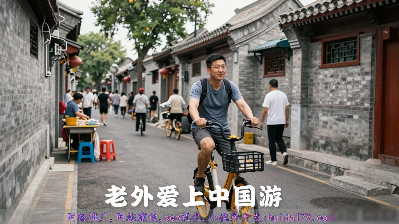 老外为啥疯狂爱上中国游？骑共享单车逛胡同太爽了