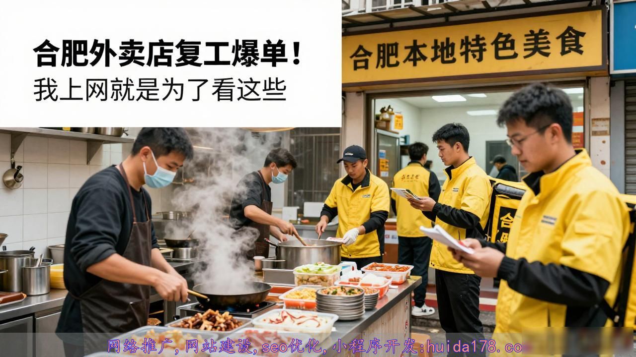合肥外卖店复工爆单！我上网就是为了看这些