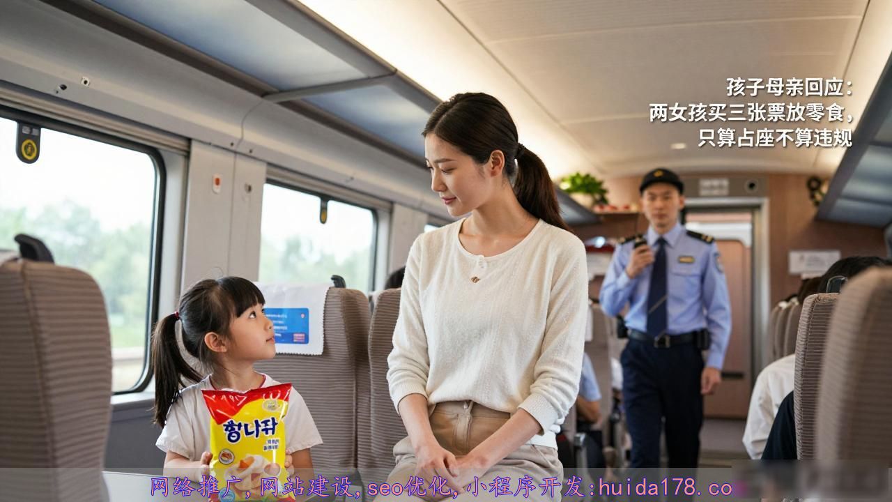 两女孩买三张火车票放零食 母亲回应_火车上用座位放零食_拒绝无座旅客