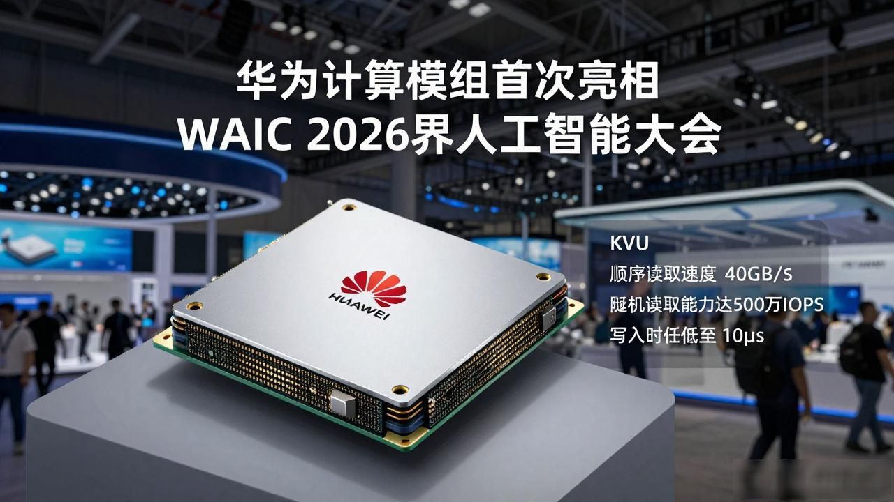 华为计算模组首次亮相 WAIC 2026 世界人工智能大会