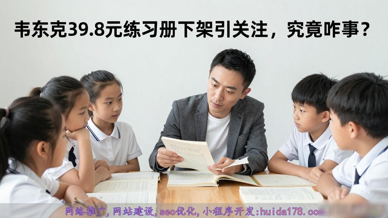韦东奕39.8元练习册下架引关注，究竟咋回事？