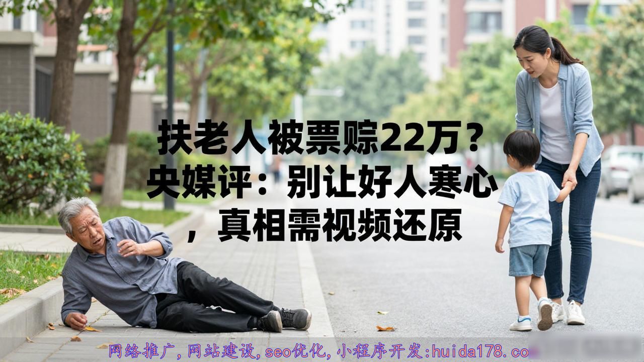 央媒评湖南扶老人被索赔事件_福建老太太骑车摔倒初中生扶起被定次责_初中生扶起摔倒老人被索赔22万