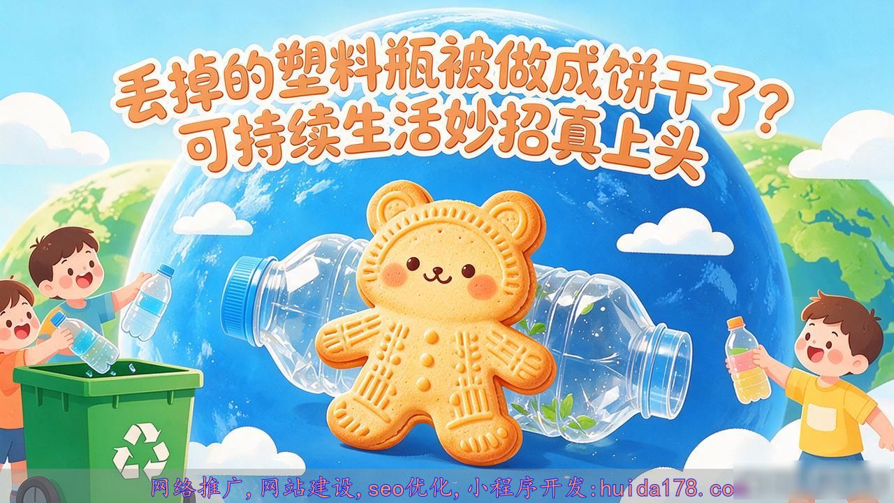 丢掉的塑料瓶被做成饼干了？可持续生活妙招真上头
