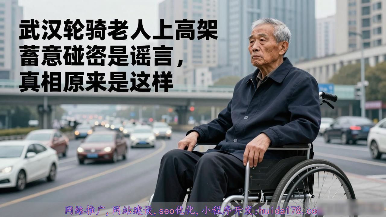 武汉轮椅老人上高架蓄意碰瓷是谣言，真相原来是这样