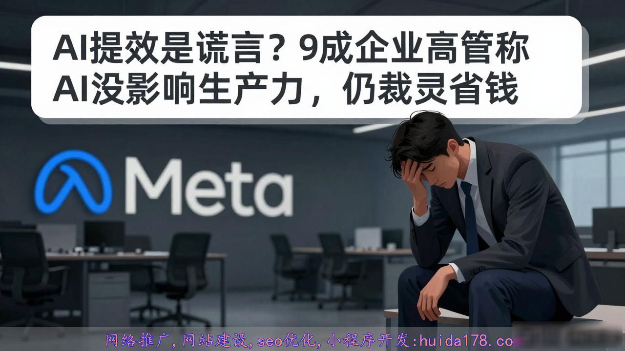 九成美企高管称过去三年 AI 未影响公司就业情况，且“完全未影响”生产力__九成美企高管称过去三年 AI 未影响公司就业情况，且“完全未影响”生产力